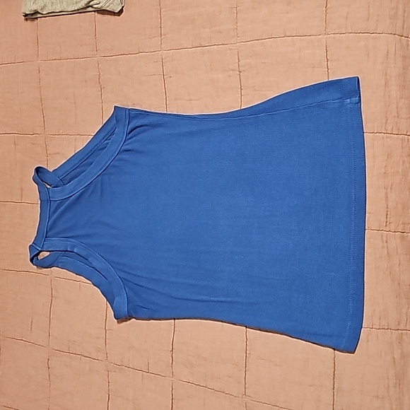 High neck tank tops, blue grey, set of 2 - Picture 5 of 5